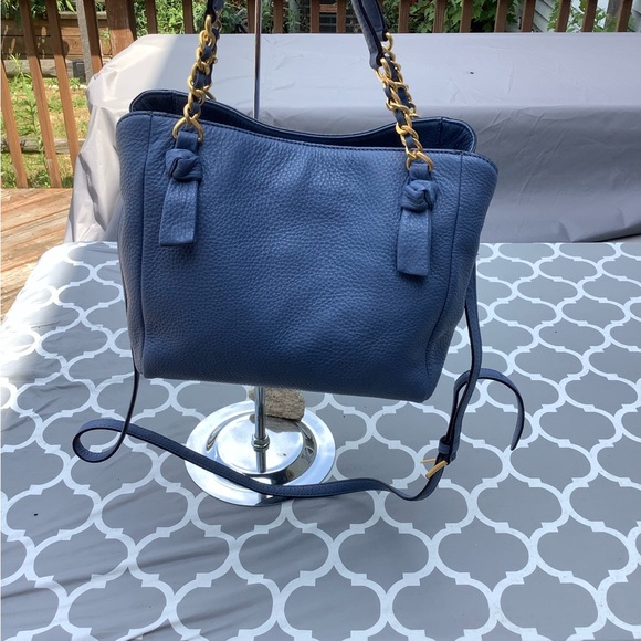 COPY - Tori Burch blue handbag - Picture 3 of 3